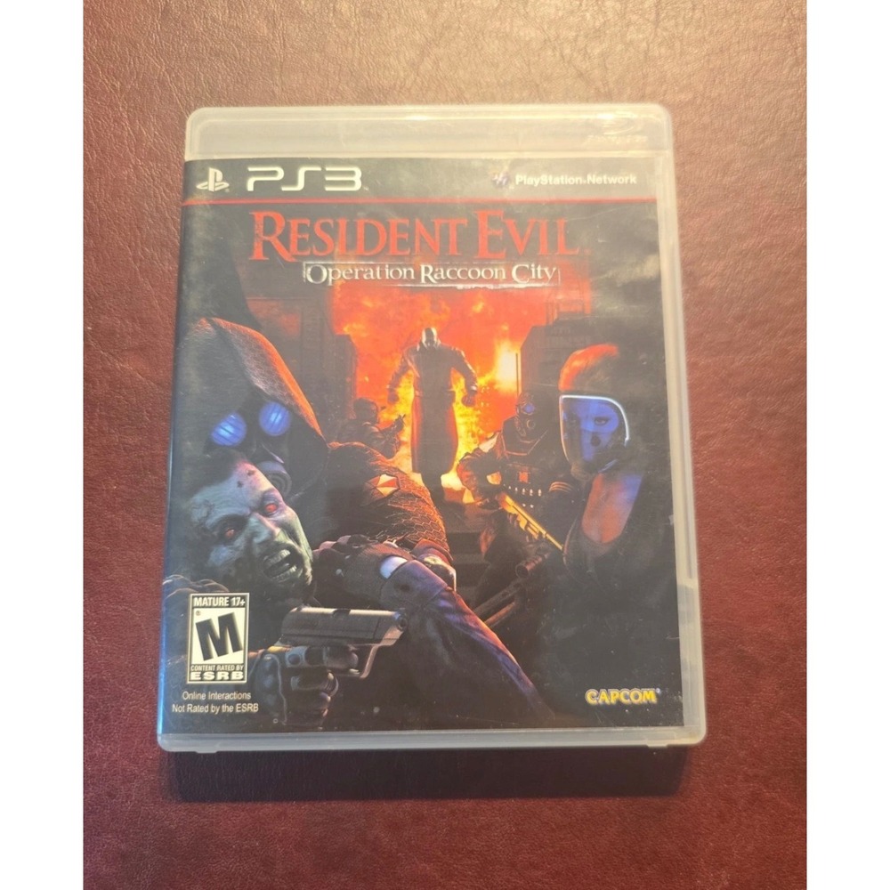 Resident Evil Operation Raccoon City Sony PlayStation 3 PS3 Game Capcom 2012